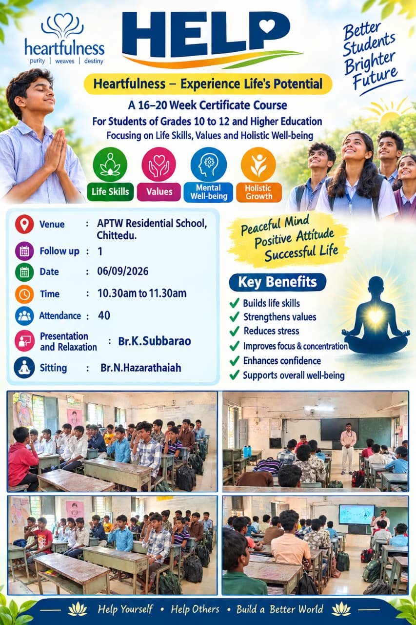 Nellore - Heartfulness Follow Up Session (Guduru)